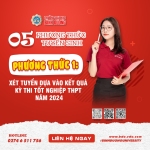 ​GIẢM ÁP LỰC THI CỬ - TRÚNG TUYỂN ĐẠI HỌC VỚI 1IN5 PHƯƠNG THỨC XÉT TUYỂN TẠI BDU​