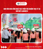 SINH VIÊN KHOA CÔNG NGHỆ THỰC PHẨM TRẢI NGHIỆM THỰC TẾ TẠI NHÀ MÁY AJINOMOTO LONG THÀNH